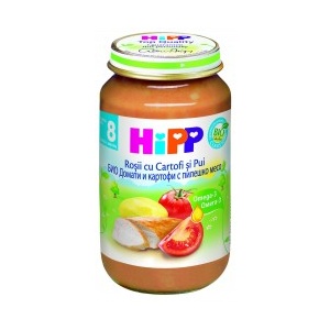 Hipp Meniu Pui cu rosii si cartofi x 220g