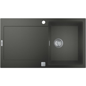 Grohe K500 31644AT0, 1 cuva, picurator reversibil, compozit quartz, antracit