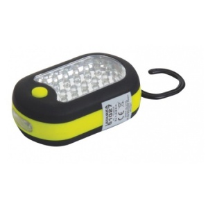 Mega Lanterna magnetica cu carlig 24+3 leduri / 3xAAA - 120mm 5903755510273