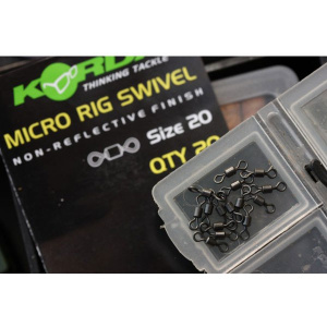 Korda Vartej Micro Rig Swivel, 20 buc/plic