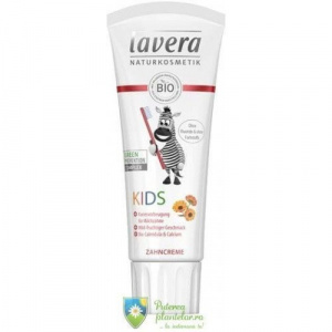 Lavera Pasta de dinti fara fluor copii Bio 75 ml