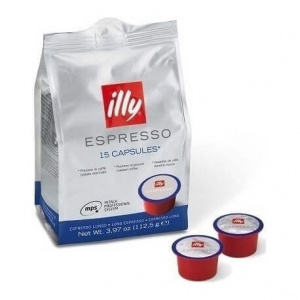Illy Espresso MPS Lungo - 15 capsule.