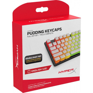 HyperX Pudding Keycap Upgrade Set White