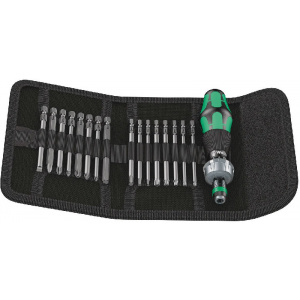 Wera Set 16 varfuri + surubelnita 89mm cu maner