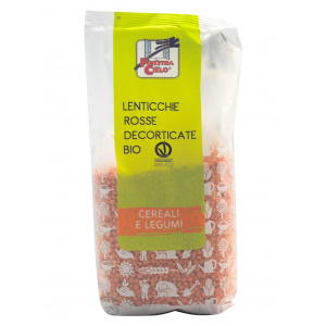 La Finestra sul Cielo Linte rosie decorticata bio 500g (produs vegan)