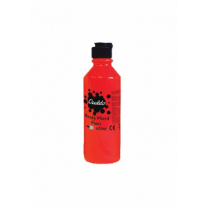 CALDER Culori tempera OCALDO 600ml rosu fluorescent