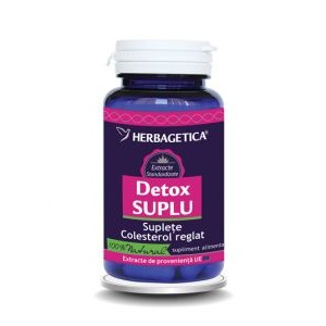 Herbagetica Detox Suplu 60 cps