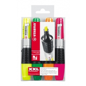Stabilo Set textmarker luminator 4/set