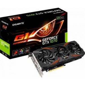 Gigabyte GeForce GTX 1070 G1 Gaming 8GB GDDR5 256 bit (N1070G1 GAMING-8GD)