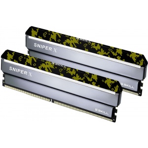 G.Skill Sniper X Digital Camo 16GB DDR4 3600MHz CL19 1.35v Dual Channel Kit F4-3600C19D-16GSXKB