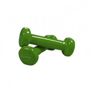 Sveltus Gantere Aerobic, Metal cu Vinil, Epoxy, 2x1.5 Kg