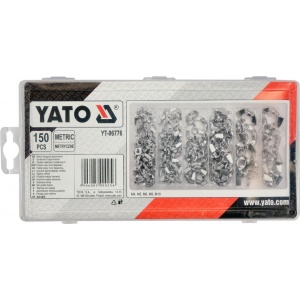 YATO Set piulițe tip fluture 150 bucăți YT-06776