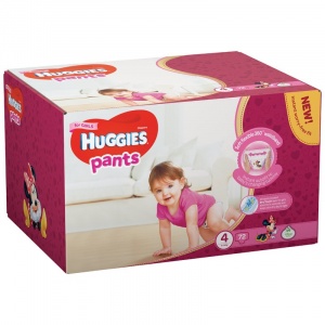 Huggies Box Pants (nr 4) Girl 72 buc, 9-14 kg