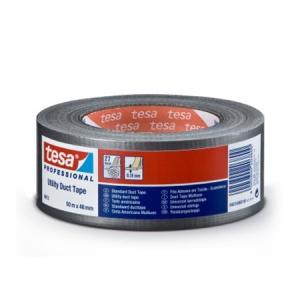 tesa BANDA ADEZIVA REPARARE TEXTILA 48MM / 50M - NEGRU 04613-46