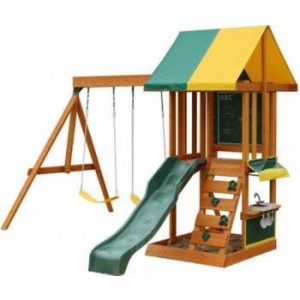 KidKraft Complex de joaca Sun Bistro cu Leagane