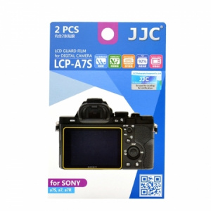 JJC Folie protectie LCD pentru Sony A7S/ A7/ A7R, 2 buc.