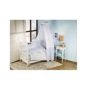 Nino Lenjerie de pat 3 Plus Elefante Blue