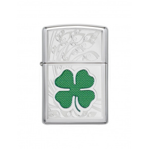 Zippo Brichetă 24699 4 Leaf Clover - Shamrock