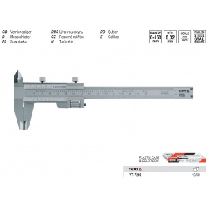 YATO Subler YT-7200