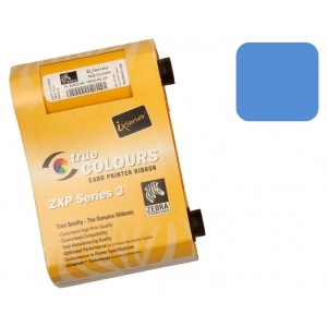 Zebra Ribon albastru pentru ZXP3 (800033-804)