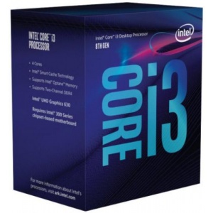 Intel i3 8100K 3.6GHz box (BX80684I38100)