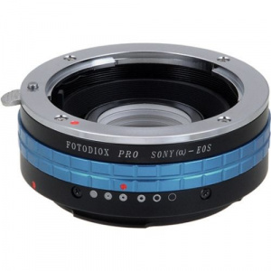 FotodioX Pro - Inel adaptor Sony A la Canon EOS EF cu cip de confirmare focus