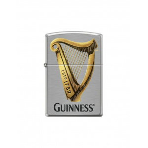 Zippo Brichetă 7219 Guinness Beer - Harp Logo