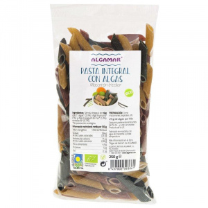 Algamar Penne Integrale Tricolore cu Alge Marine Ecologica/Bio 250g
