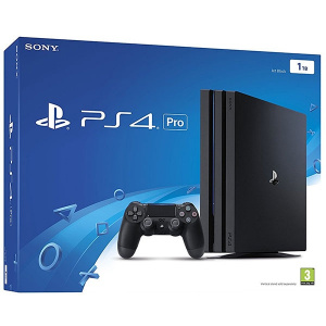 Sony Playstation 4 Pro (PS4 Pro) 1TB, Jet Black, G - Chassis