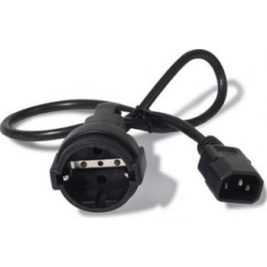 APC Power Cord, C14 to CEE 7/7 Schuko, 0.6m (ap9880)
