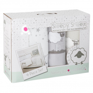 CuddleCo Set 4 piese Comfi-Dreams Sleepy Sheep 843060