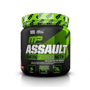 Muscle Pharm Assault Energy Strength 30 serv Blue Raspberry