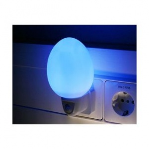 Ansmann Lampa de noapte cu 4 LED-uri, culoare albastra