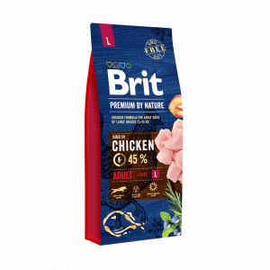 Brit by Nature Adult L 15 kg