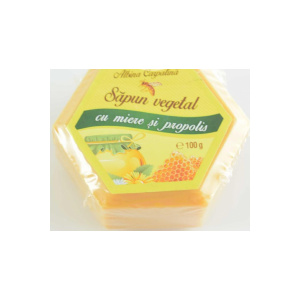 Albina Carpatina Sapun vegetal cu miere si propolis 100gr