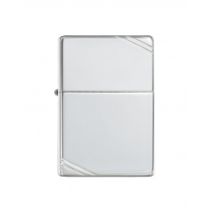 Zippo Brichetă 14 Sterling Silver Vintage with Slashes