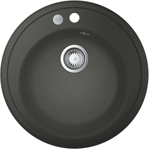 Grohe K200 31656AT0, 1 cuva, compozit quartz, antracit