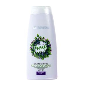 Gerovital Gel de Dus Crema - Cream Shower Gel - Full of Fresh, 400ml