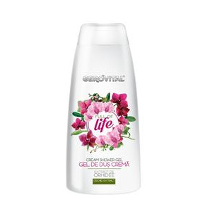 Gerovital Gel de Dus Crema - Cream Shower Gel - Full of Life, 250ml