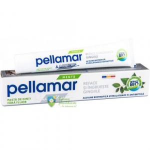 Pell Amar Pasta de dinti cu menta fara fluor 50 ml