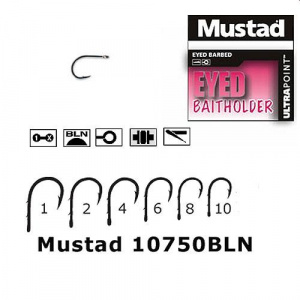Mustad Eyed BaitHolder BLN Nr. 1 - pachet 10buc