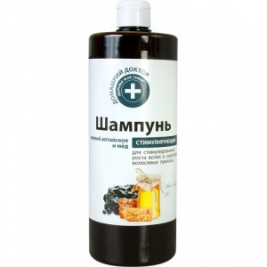 Bunica Agafia Sampon Stimulator pentru Intarirea si Cresterea Parului cu Mumie si Miere - 1000 ML