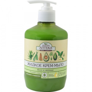 Bunica Agafia Sapun Lichid cu Extracte de Aloe si Avocado - 460 ML