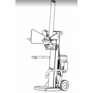 Breckner DB 8-104-VM Despicator de busteni vertical monofazat