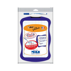 BIC Tabla de scris Velleda, 20 x 31 cm, Albastru