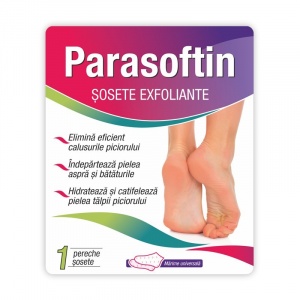 Zdrovit Parasoftin sosete exfoliante, 1 pereche