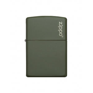 Zippo Brichetă 221ZL Green Matte with Logo