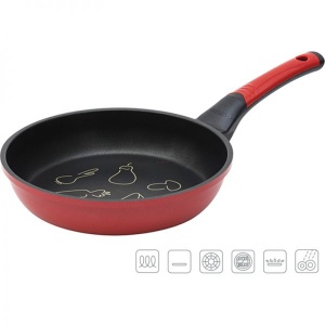 Oursson Wok Diamond PW2800D/RD, 28 cm