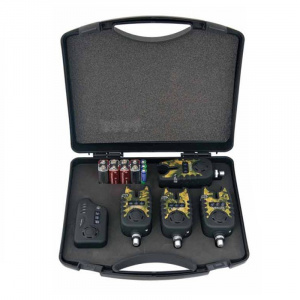 Baracuda Set avertizoare wireless TLI 22 + receptor, 4 bucati, camuflaj