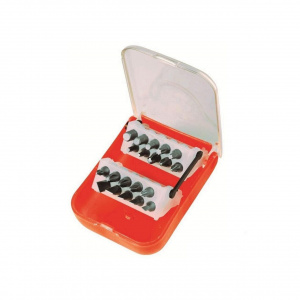 sma Set biti DE 101551, cutie plastic, 20 piese, Crom Vanadium